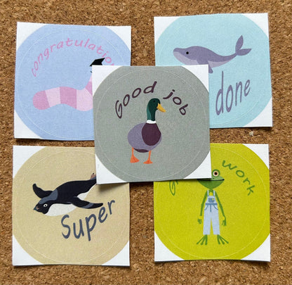 10x circle reward stickers for teachers