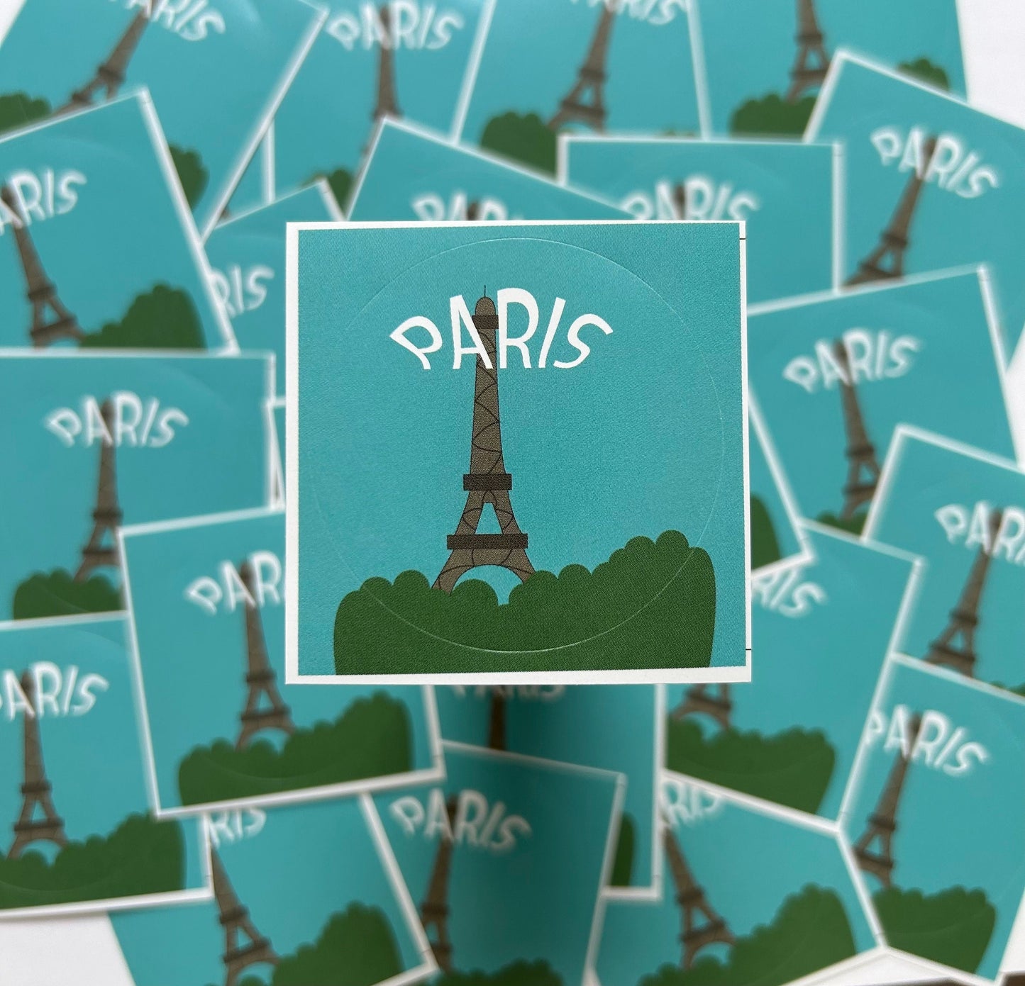 Paris scarpbooking sticker