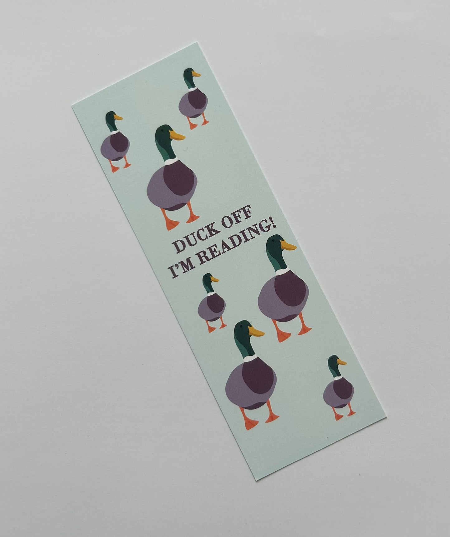 Duck bookmark