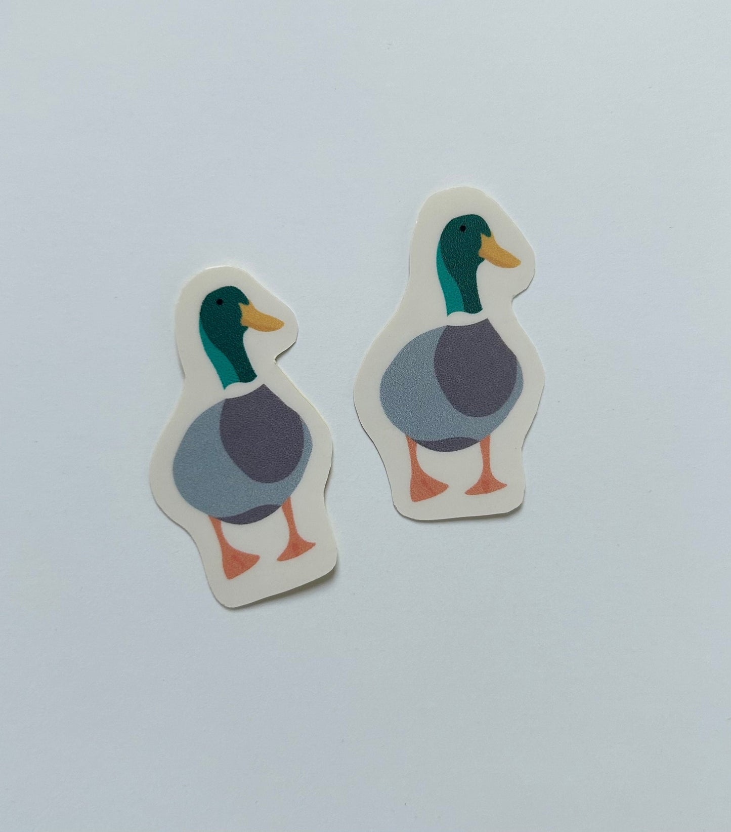 2 x duck stickers