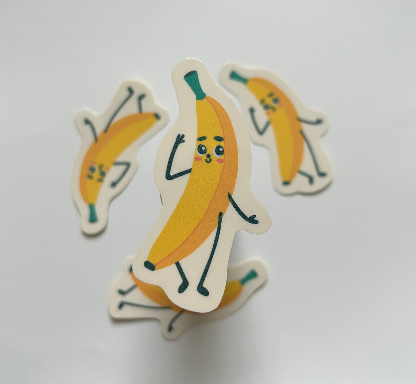 Cute banana sticker