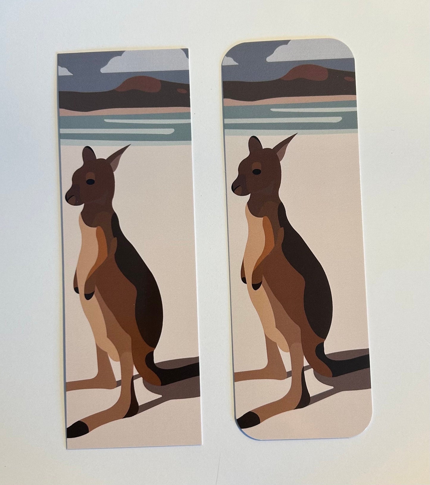 Kangaroo bookmark