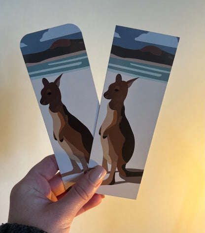 Kangaroo bookmark